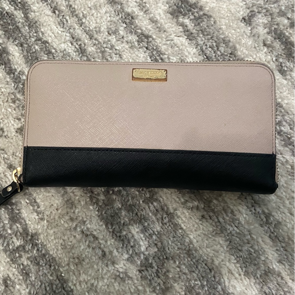Cute black and tan wallet